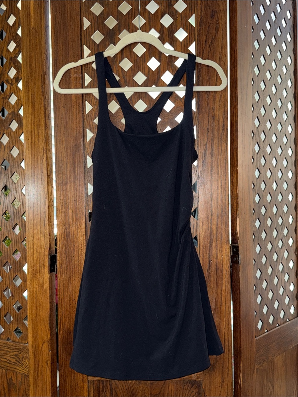 FP Movement by Free People Black Racerback Mini Dress